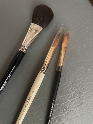 Watercolors Brushes – Watercolors painting example